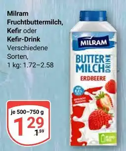 Globus Milram fruchtbuttermilch Angebot