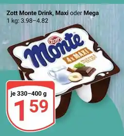 Globus Zott monte drink maxi Angebot