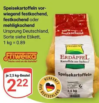 Globus Friweika speisekartoffeln vorwiegend festkochend Angebot