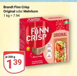 Globus Brandt finn crisp original Angebot