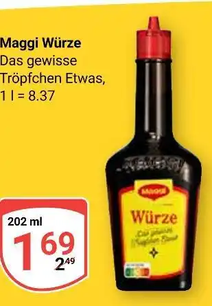Globus Maggi würze Angebot