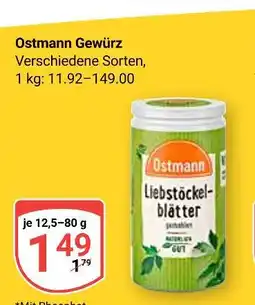 Globus Ostmann liebstöckelblätter Angebot