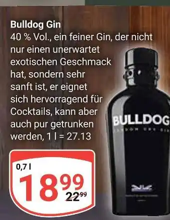 Globus Bulldog bulldog gin Angebot
