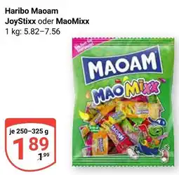 Globus Haribo maoam joystixx Angebot