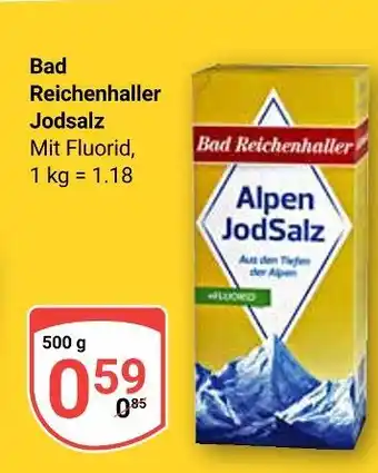Globus Bad reichenhaller jodsalz Angebot