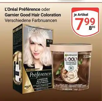 Globus L'oréal préférence Angebot