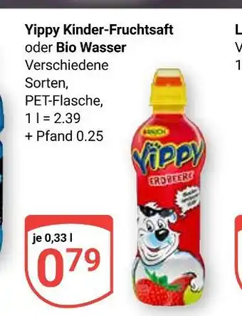 Globus Yippy kinder-fruchtsaft Angebot