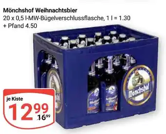 Globus Mönchshof weihnachtsbier Angebot