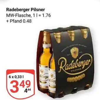 Globus Radeberger pilsner Angebot