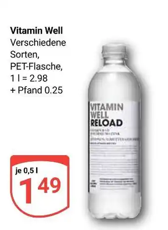Globus Vitamin well reload Angebot