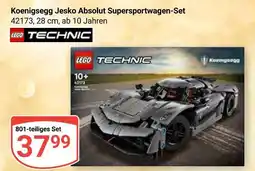 Globus Lego technic koenigsegg jesko absolut supersportwagen-set Angebot
