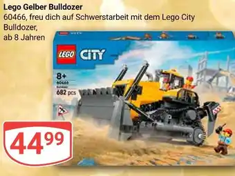 Globus Lego gelber bulldozer Angebot