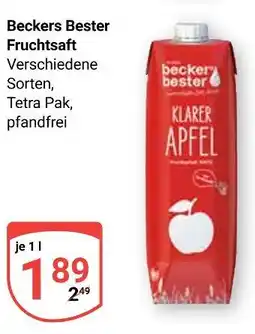 Globus Beckers bester fruchtsaft Angebot