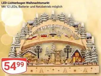 Globus Led-lichterbogen weihnachtsmarkt Angebot