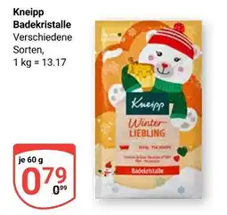 Globus Kneipp badekristalle winter liebling Angebot