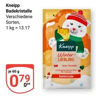 Globus Kneipp badekristalle winter liebling Angebot