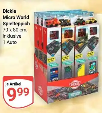 Globus Dickie micro world spielteppich Angebot