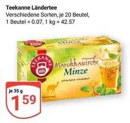 Globus Teekanne marokkanische minze Angebot