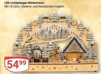 Globus Led-lichterbogen wintertraum Angebot