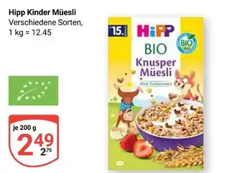 Globus Hipp kinder müsli Angebot