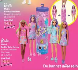 Globus Barbie ken fashionistas puppen sortiment Angebot