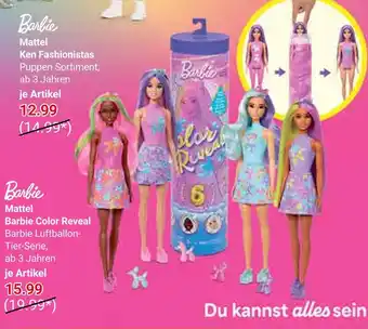 Globus Barbie ken fashionistas puppen sortiment Angebot