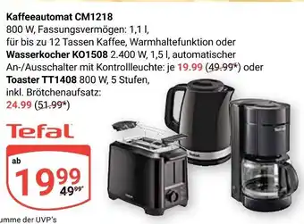 Globus Tefal kaffeeautomat cm1218 Angebot