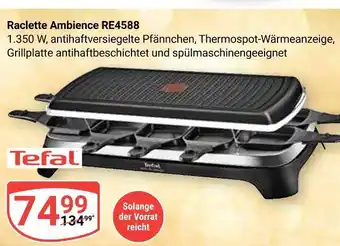 Tefal raclette ambience re4588