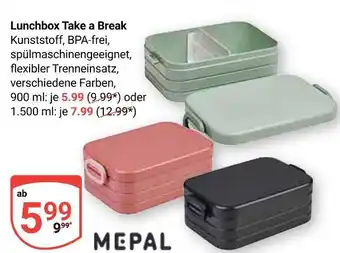 Globus Mepal lunchbox take a break Angebot