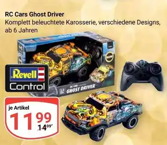 Globus Revell control rc cars ghost driver Angebot