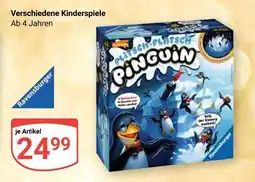 Globus Ravensburger plitsch platsch pinguin Angebot