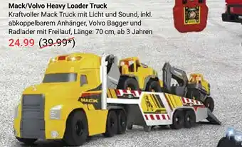 Globus Mack/volvo heavy loader truck Angebot