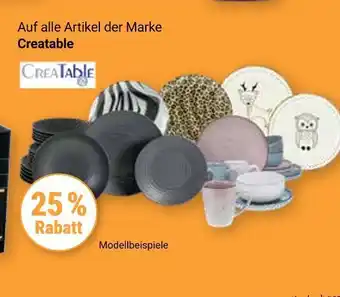 Globus Creatable 25% rabatt Angebot