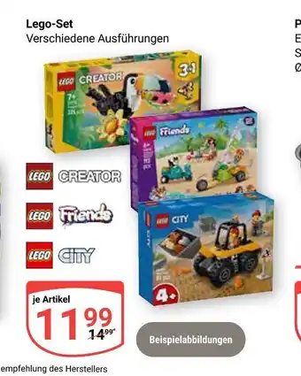 Globus Lego creator Angebot