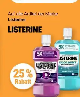 Globus Listerine 25% rabatt Angebot