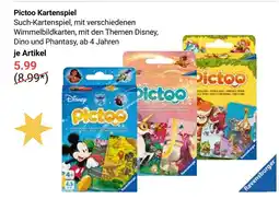Globus Ravensburger pictoo kartenspiel disney Angebot