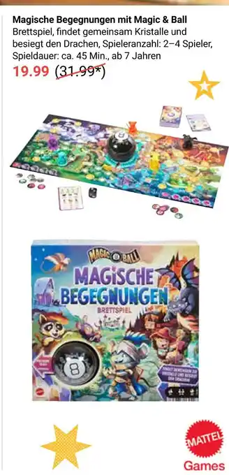 Globus Mattel games magische begegnungen mit magic & ball Angebot