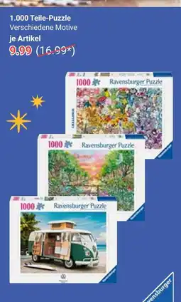 Globus Ravensburger 1.000 teile-puzzle Angebot