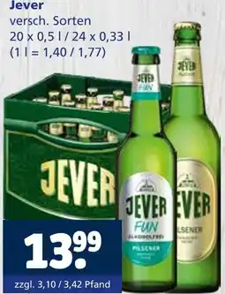 Getränkewelt Jever fun Angebot