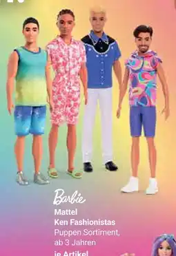 Globus Mattel ken fashionistas Angebot