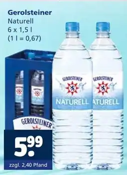Getränkewelt Gerolsteiner naturell Angebot