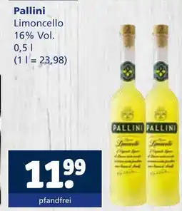 Getränkewelt Pallini limoncello Angebot