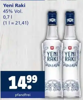 Getränkewelt Yeni raki yeni raki Angebot