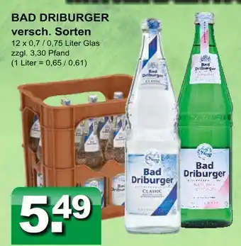 Getränkeparadies Gefromm Bad driburger classic Angebot