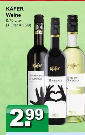 Getränkeparadies Gefromm Käfer montepulciano d'abruzzo Angebot