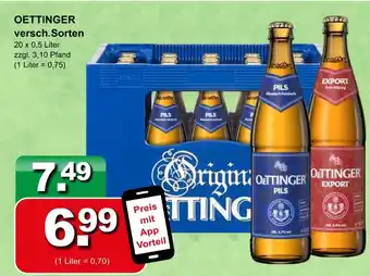 Getränkeparadies Gefromm Oettinger pils Angebot
