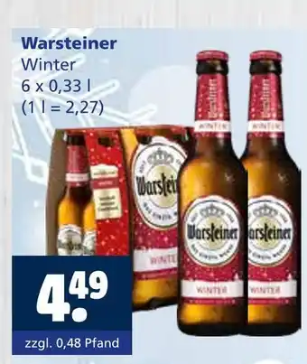 Getränkewelt Warsteiner winter Angebot