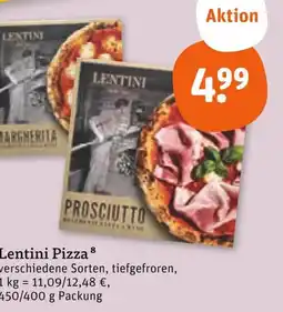 tegut Lentini pizza margherita Angebot