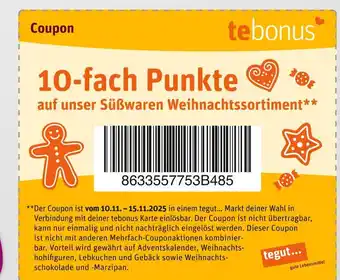 tegut Tegut süßwaren weihnachtssortiment Angebot