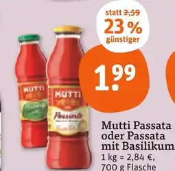 tegut Mutti passata Angebot